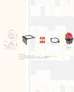 Ionnic MSU-01 Red Battery Isolator Universal Lockout Kit