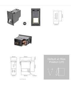 Ionnic 444001 Switch 12V Illuminated - Off/On