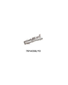 Schlemmer 7814038/10 Conduit Sealed Connector Contacts 3.5mm, 25A