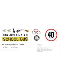 IONNIC 882-922/NLI School Bus Safety Light Kit 12V