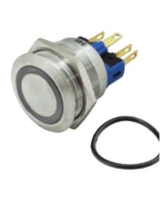 Ionnic L22-RR Vandal Resistant Switch 12-24V D/M & D/B - Red