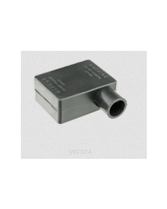 Ionnic SY2914B/100 17.5mm Cable, Left Hand Battery Terminal Insulator - Black (Pack QTY 100)