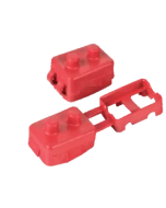 Ionnic CB121R/100 121/123 Series Terminal Insulators - Red (Pack of 100)