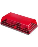 Ionnic 6M1.AA50 LED Blaze 2 Bolt Lightbar - Red Lens (4 Module)