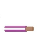 Ionnic TW100-PUR/WHT-500 Thin Wall Purple Cable - White Trace (1.0mm2)